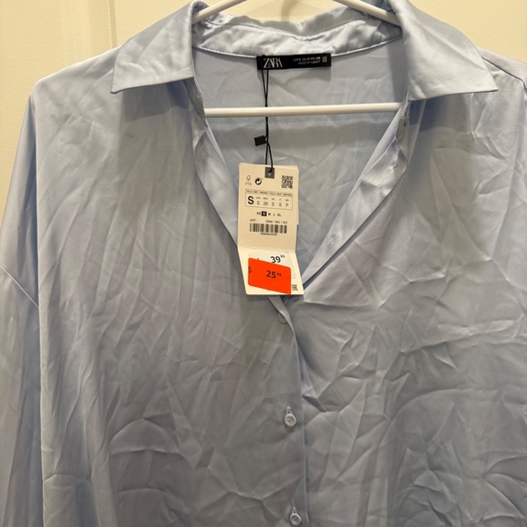 Zara silky shirt - Picture 2 of 2